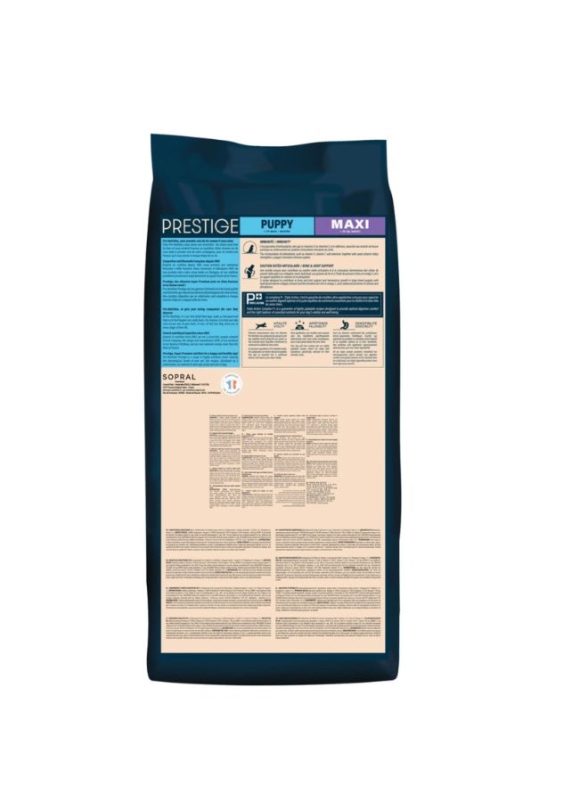 Pro Nutrition Prestige Puppy Maxi Dry Dog Food - 15Kg - Image 2