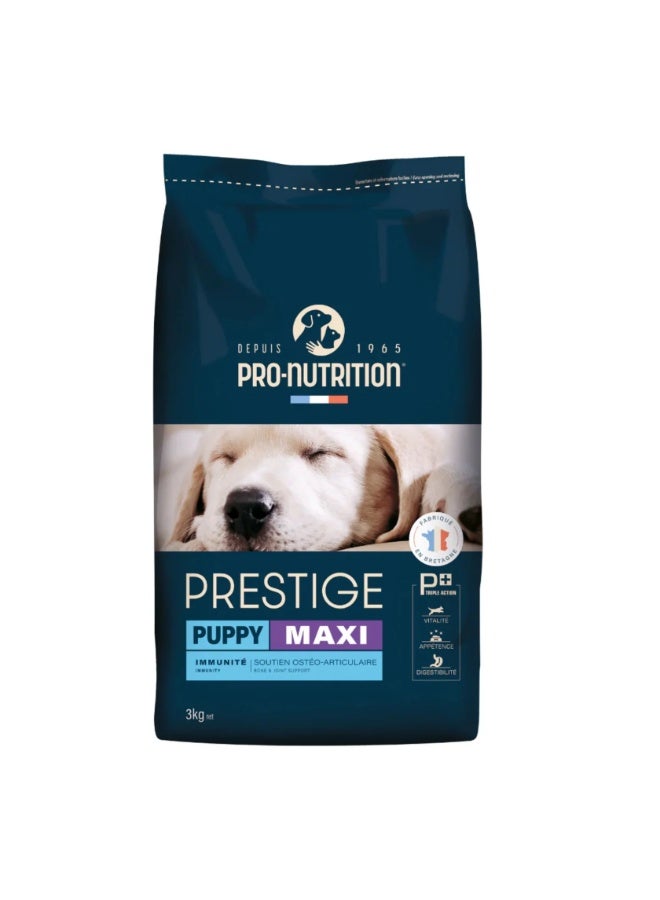 Pro Nutrition Prestige Puppy Maxi Dry Dog Food - 15Kg - Image 1
