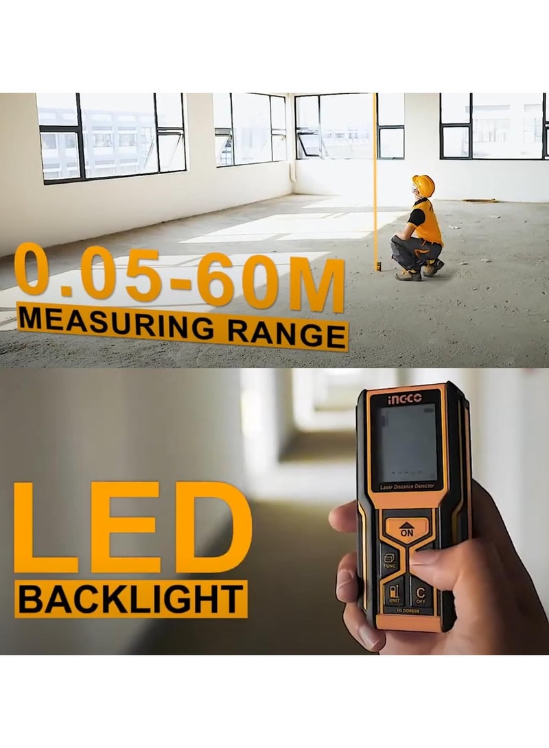 INGCO Laser distance finder 60 meters - Image 3