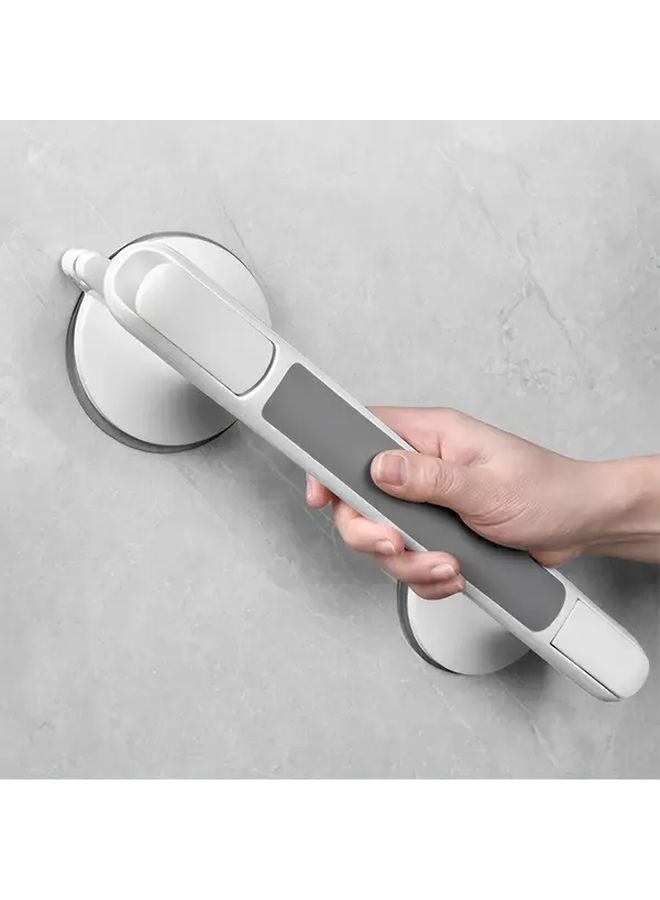 1pc Heavy Duty Non Slip Bathroom Grab Rail With Strong Suction Cup No Drill Installation - Image 1