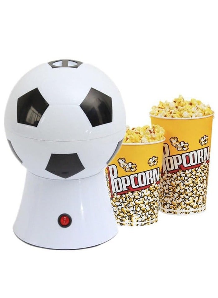 ELTRAZONE Fully Automatic Popcorn Maker – Mini Home Popcorn Machine, Electric Popcorn Popper for Parties, Movie Nights, & Family Gatherings – Easy to Use, Fast & Mess-Free Popcorn Maker, Perfect for Home Entertainment, Compact & Portable Design  - Image 1