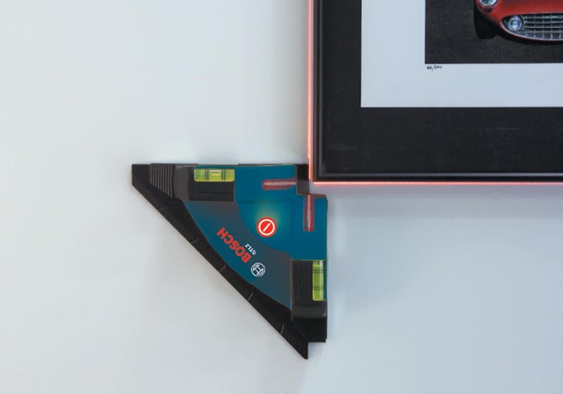 BOSCH GTL2 Laser Level Square, Includes Adhesive Mounting Strips - Image 4