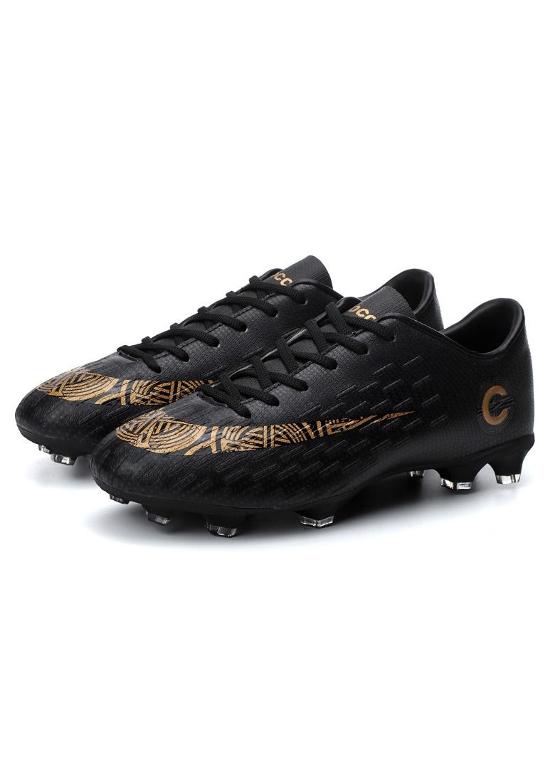 M MIAOYAN M MIAOYAN Low Top Indoor and Outdoor Football Shoes Men's Training Football Shoes