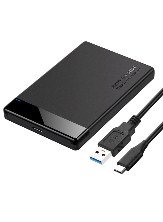 SSD HDD Solid State Mechanical Hard Disk Box 2.5 Inch Mobile Hard Disk Box Type-C USB3.1 Interface-Color:H03 C-A  - Image 1