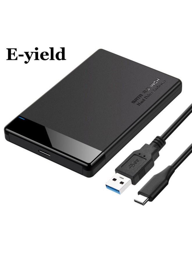 SSD HDD Solid State Mechanical Hard Disk Box 2.5 Inch Mobile Hard Disk Box Type-C USB3.1 Interface-Color:H03 C-A  - Image 2