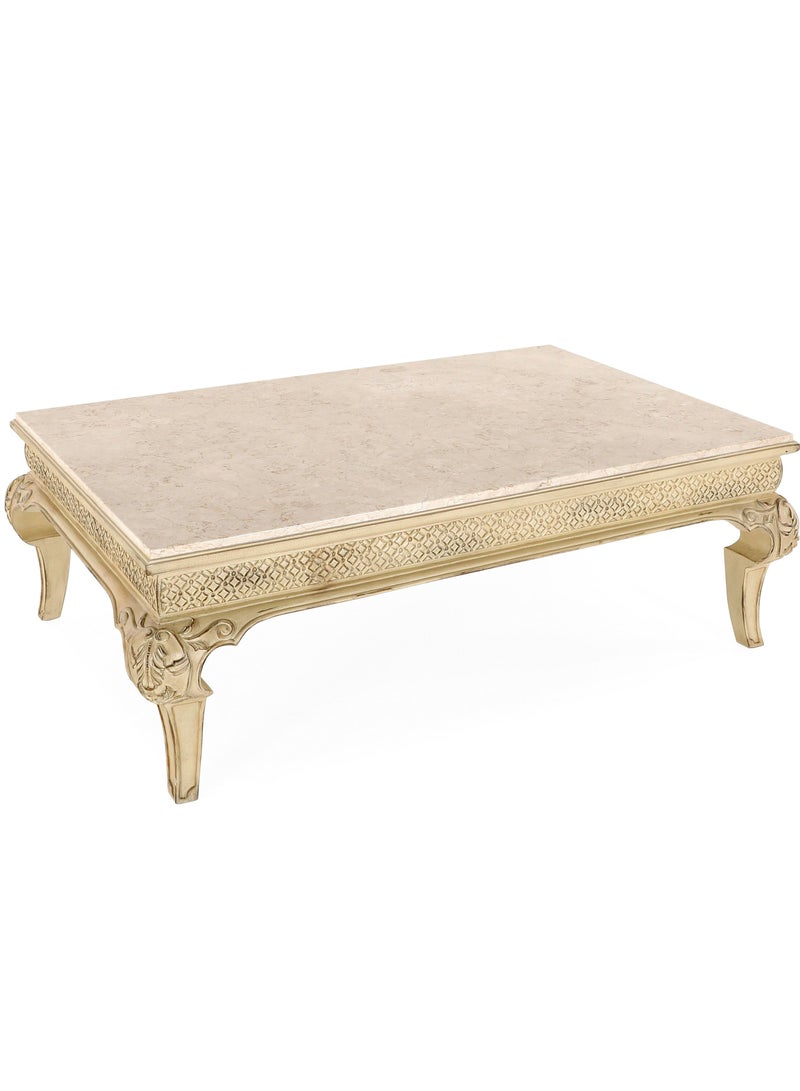 Gallery Crystal Wooden Coffee Table Set - Image 4