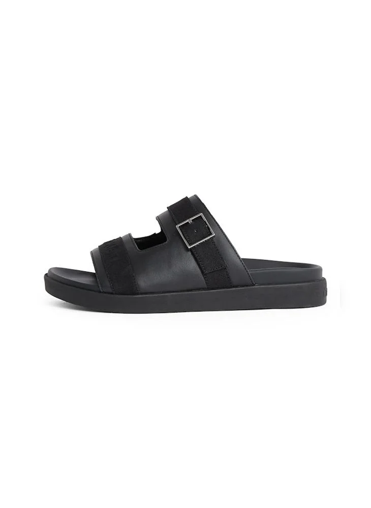 CALVIN KLEIN DOUBLE STRAP WITH BUCKLE
