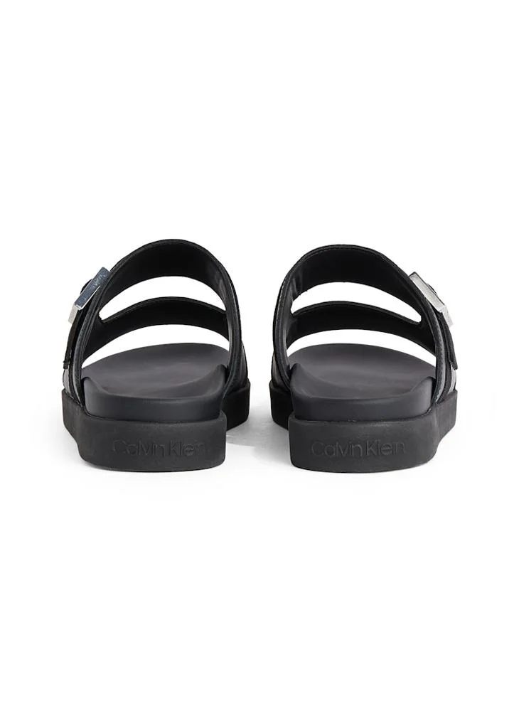 CALVIN KLEIN DOUBLE STRAP WITH BUCKLE