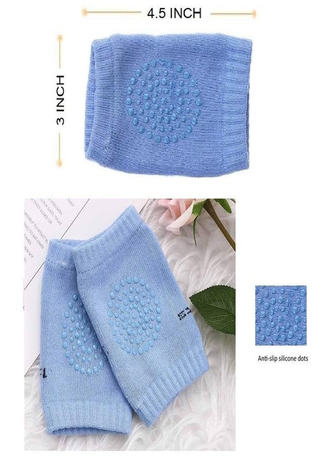 TopiBaaz Kids Knee and Elbow Padd for Infant Toddlers Boys Girls Crawling Knee Protector Cap for Baby Anti-Slip Stretchable Elastic Cotton Soft Breathable Knee Guard Cotton Socks for Babies - Image 3