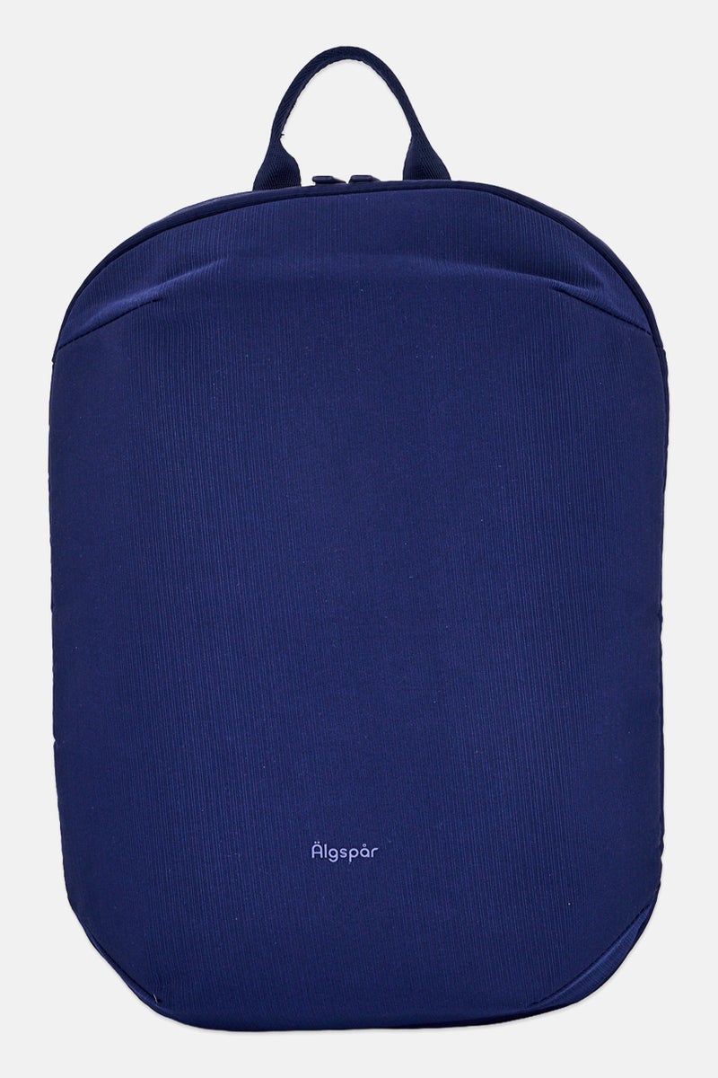 Algspar Men Brand Logo Backpack, Navy - Image 1
