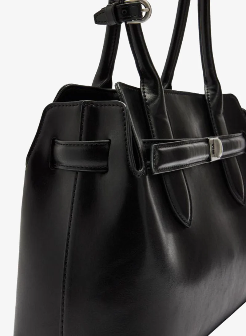 PARFOIS Tote Bag With Belt