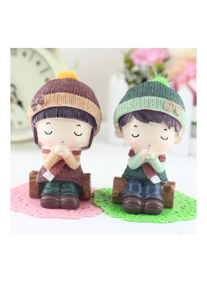 نيبمينينت دمية للتعليق بتصميم رسومات كرتونية 10x10x5سم