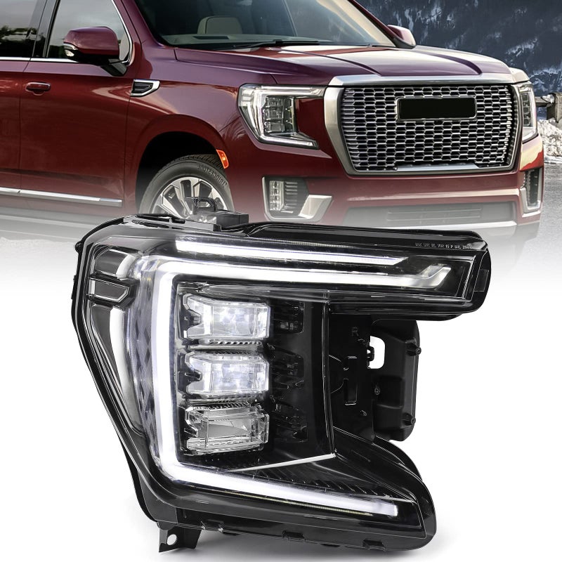 فايون لمجموعة مصابيح LED لسيارة GMC يوكون ويوكون XL 2021 2022 استبدال مصباح أمامي الجانب الأيمن للراكب 84898700 GM2503514 Rt