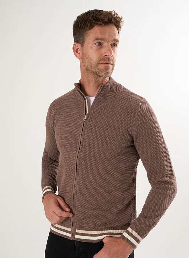 FELIX HARDY Full Zipper Cardigan