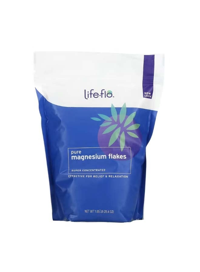 Life-flo Pure Magnesium Flakes 1.65 lb 26.4 oz - Image 1