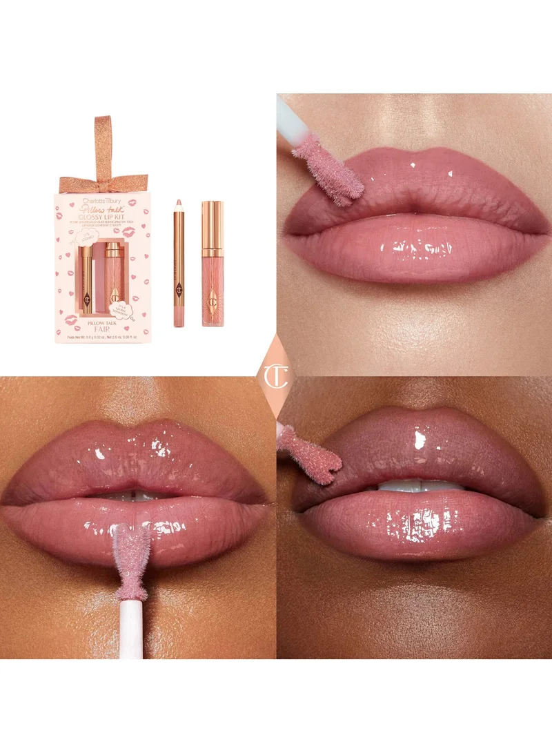 Charlotte Tilbury  Pillow Talk Glossy Lip Kit for Women | Best Price UAE