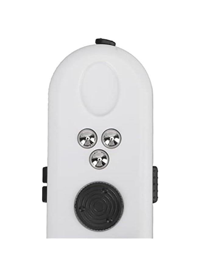 Fidget Sensory Toy, Reduce Stress Relax Mood Portable Anxiety Sensory EDC Toy Sensory Fidgets Controller Pad Anxiety Sensory Toy (5 White and Black)