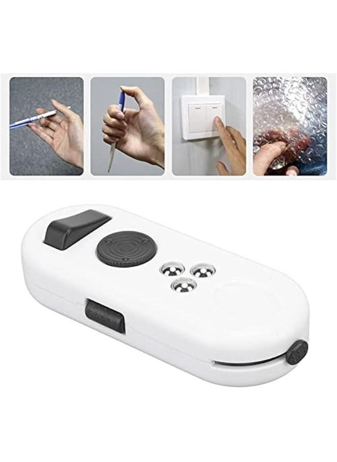 Fidget Sensory Toy, Reduce Stress Relax Mood Portable Anxiety Sensory EDC Toy Sensory Fidgets Controller Pad Anxiety Sensory Toy (5 White and Black)