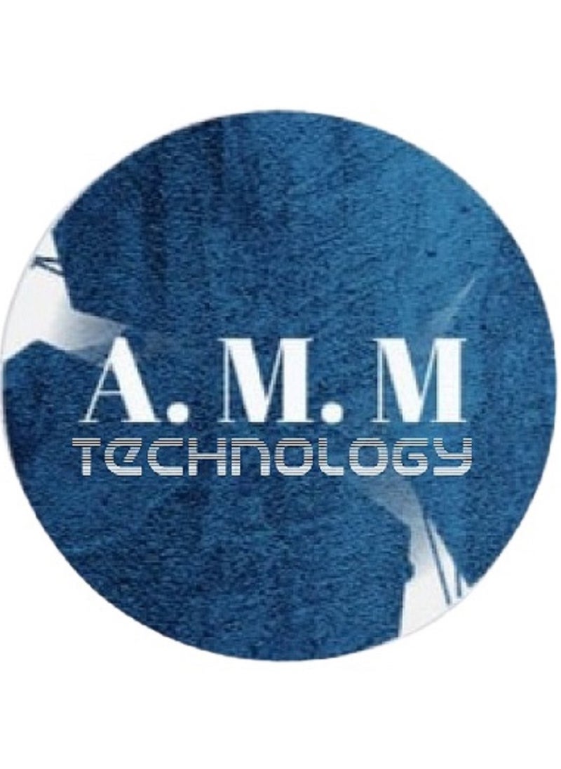 AMM - EU/UK Layout Silicone Keyboard Cover Skin for M2 MacBook Air 13.6-Inch 2022 A2681 MacBook Pro 14 inch 2022/2021 A2442 M1 MacBook Pro 16-Inch 2022/2021 A2485 M1 English - Image 1