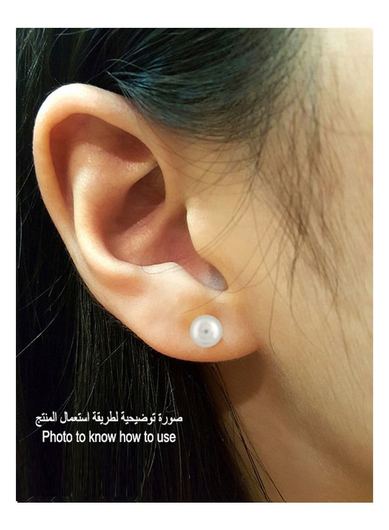 آير جير قرط من الفولاذ المقاوم للصدأ 316L لؤلؤي 6 مم - Image 3