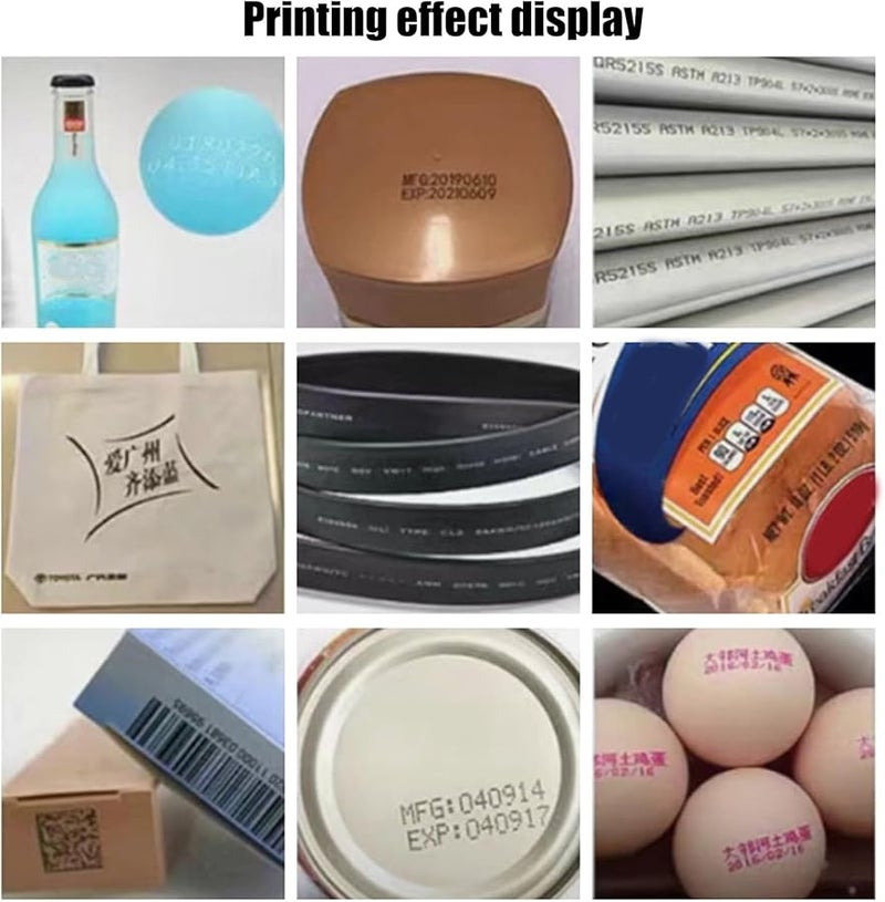 BT2580P Black Ink Cartridge Replacement For Date Barcode Batch Number Printing - Image 4