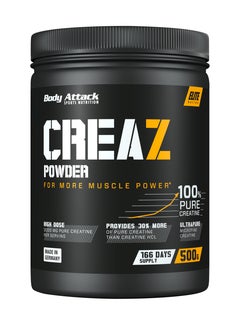 Body Attack CREAZ Powder Ultrapure Microfine Creatine 500g 