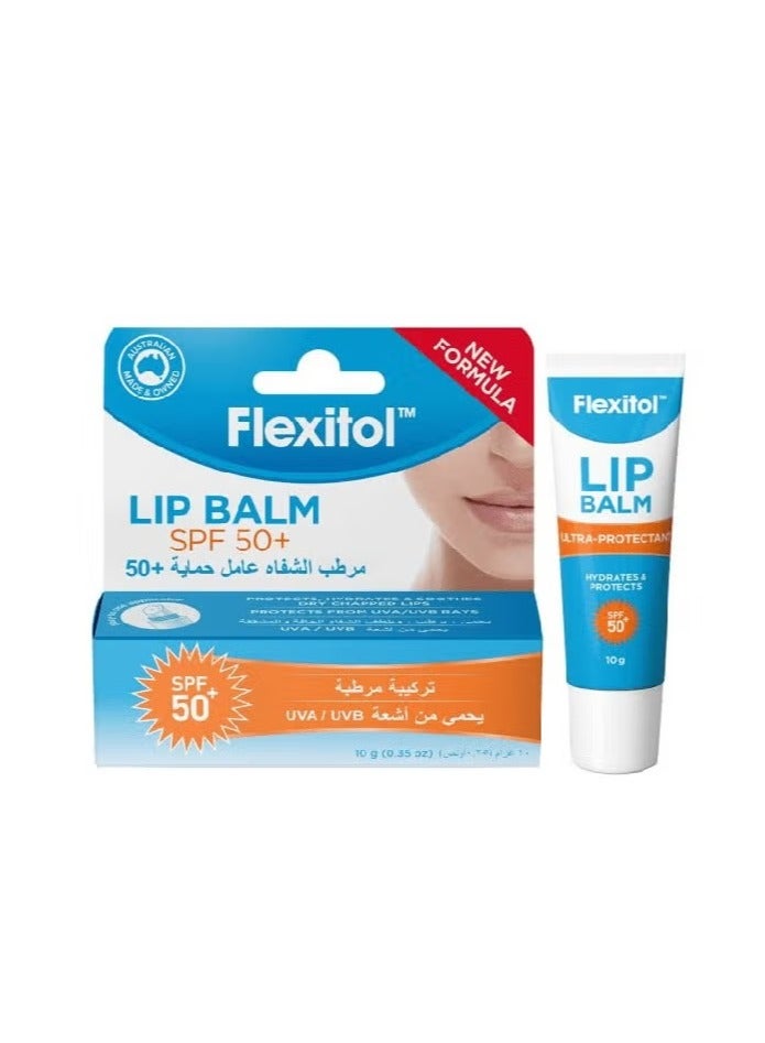 Flexitol Moisturizing Lip Balm SPF 50+ 10g