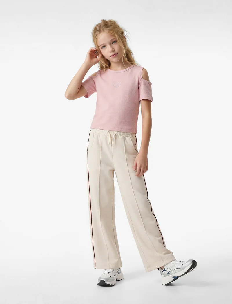 كوتون Wide Leg Trousers