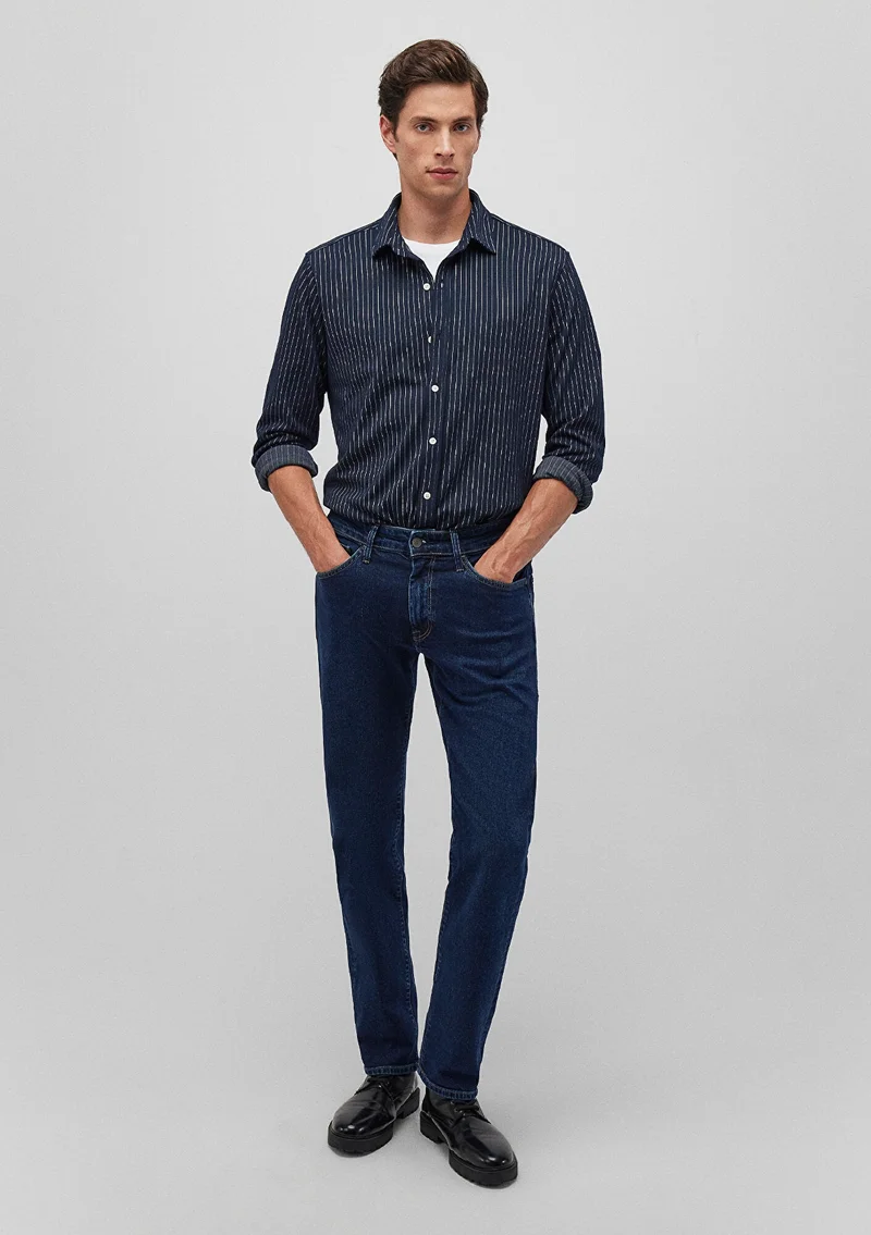 MAVI Blue Jersey Shirt