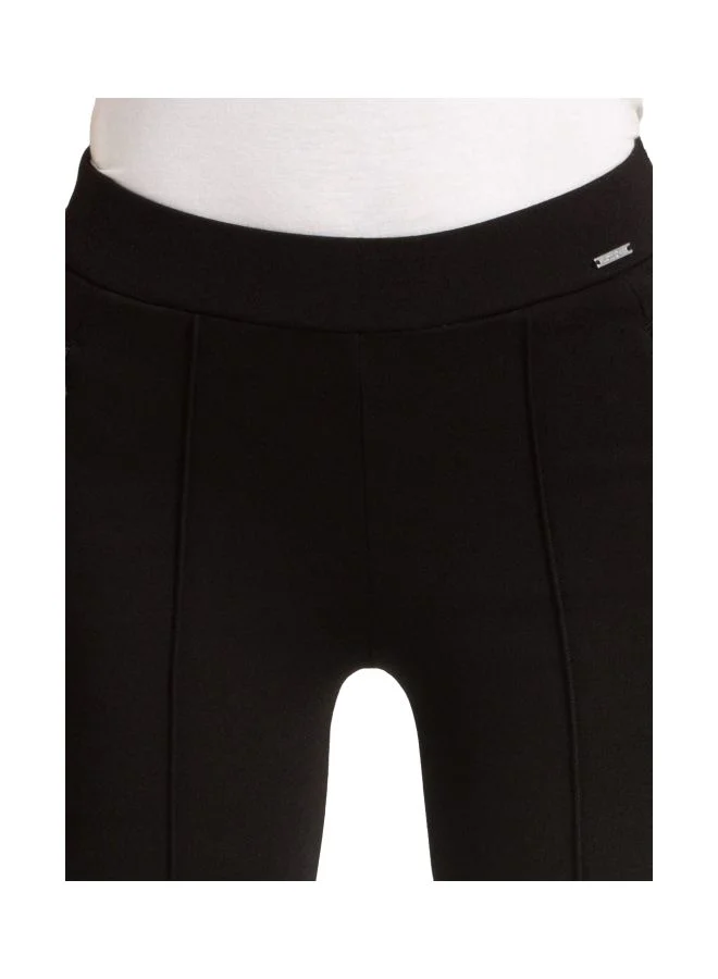 Jockey black Women Slim Fit Rayon Treggings for Women | Best Price UAE