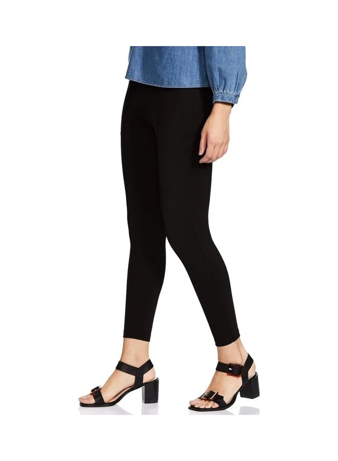 Jockey black Women Slim Fit Rayon Treggings for Women | Best Price UAE