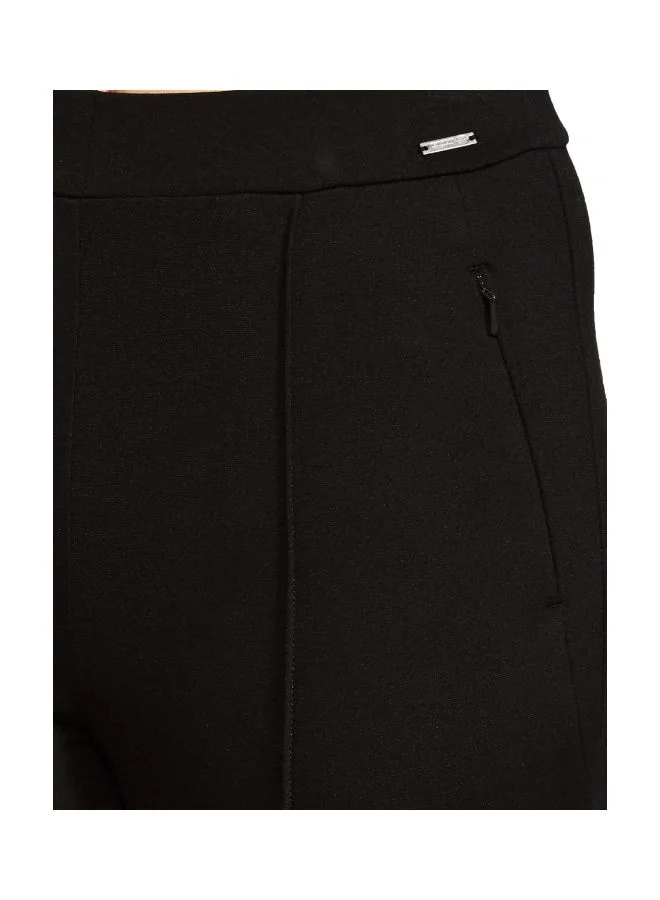 Jockey black Women Slim Fit Rayon Treggings for Women | Best Price UAE