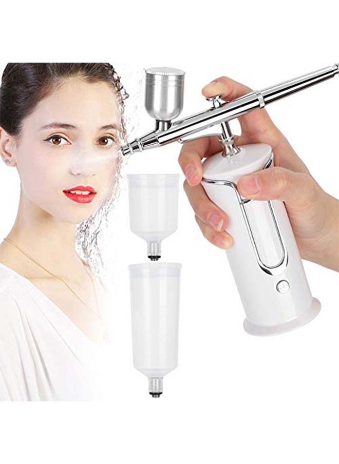 Generic - Professional Oxygen Facial Machine, Portable Water Oxygen Sprayer, Face Skin Moisturizing Handheld Oxygen Injection Machine, Water Oxygen Airbrush - Image 1