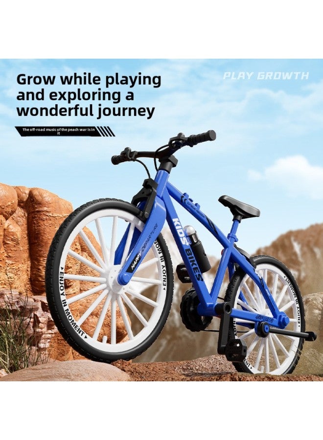 Children's Bicycle Model Toy Mountain Bike Competitive Extreme Cross-country Bike Creative Decorative Ornaments Wholesale-Color:Hy-13 Mountain Bike (orange)  - Image 5
