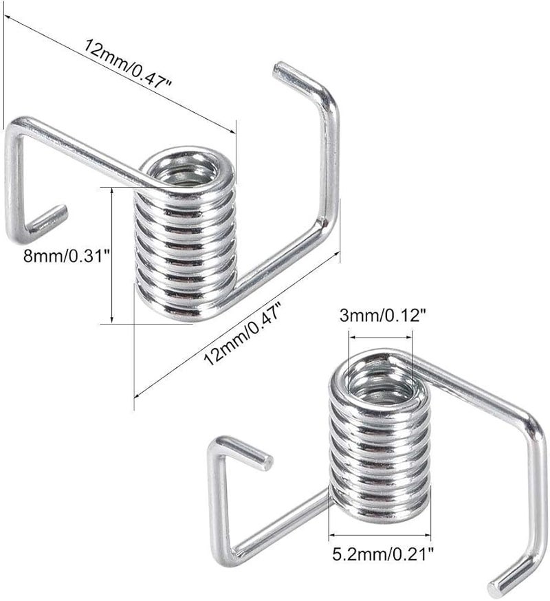 GT2 Timing Belt Tensioner Torsion Spring 6mm Width for 3D Printers Pack of 10 - Image 4