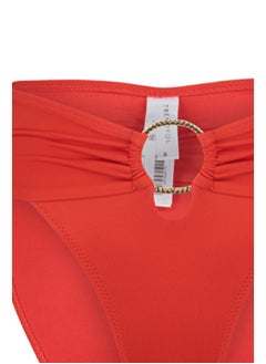 trendyol High Waist High Leg Bikini Bottom with Red Accessories TBESS22BA00001  - Image 4