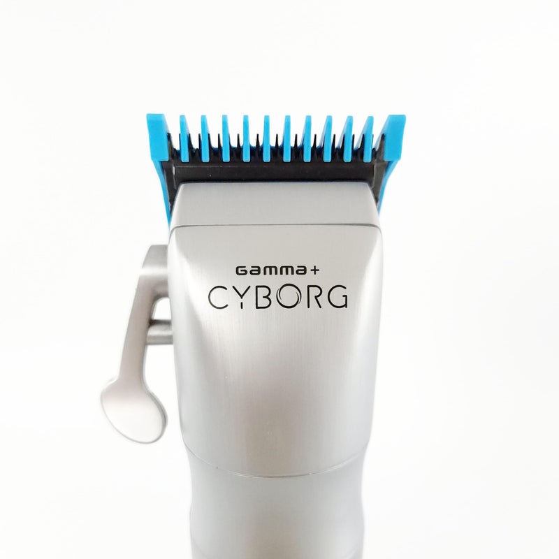 GAMMA+ Professional Dub Magnetic Hair Clipper Guards from 1/16 to 3/4 (Cyan Blue 4-PK) - Image 5