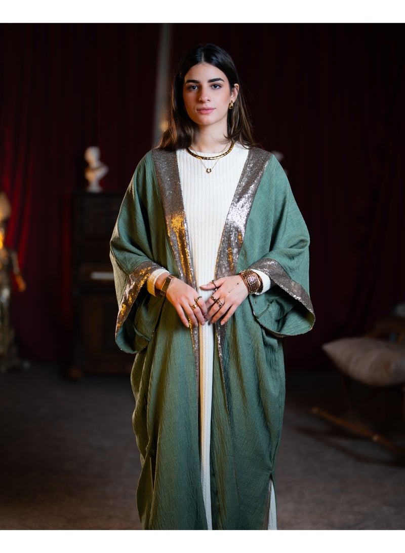 تاي شوب - قفطان - زيتي نسائي - Image 1