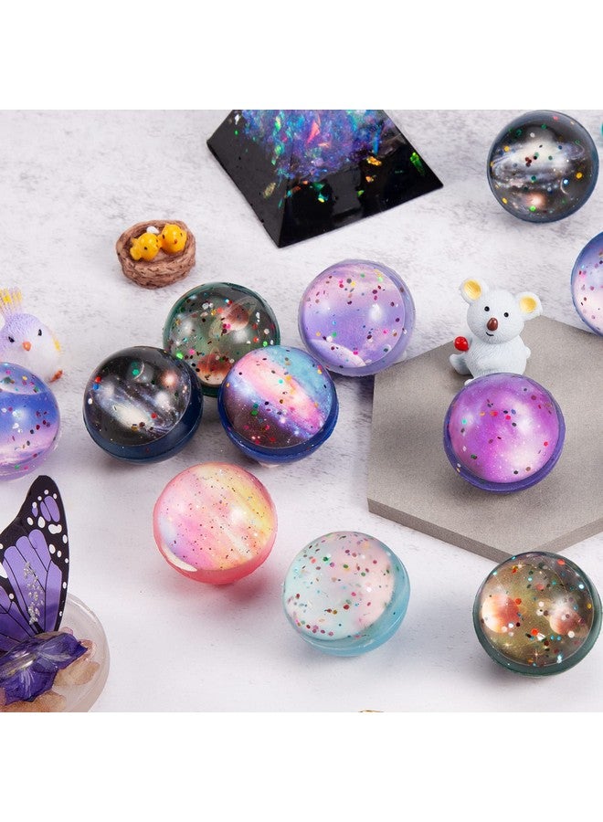 بليلي 20 قطعة من الكرات النطاطة الفضائية السائبة 32 مم كرات نطاطة للأطفال هدايا الحفلات وحقائب الهدايا وحشو عيد الميلاد بيناتا وجوائز الفصول الدراسية وألعاب الحيوانات الأليفة - Image 5