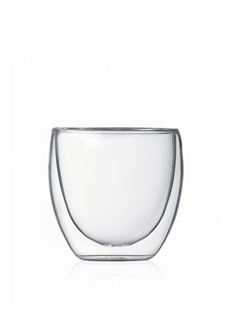 bodum Pavina Double Wall Thermo Glass - 2.5oz, 2pcs set - Image 4