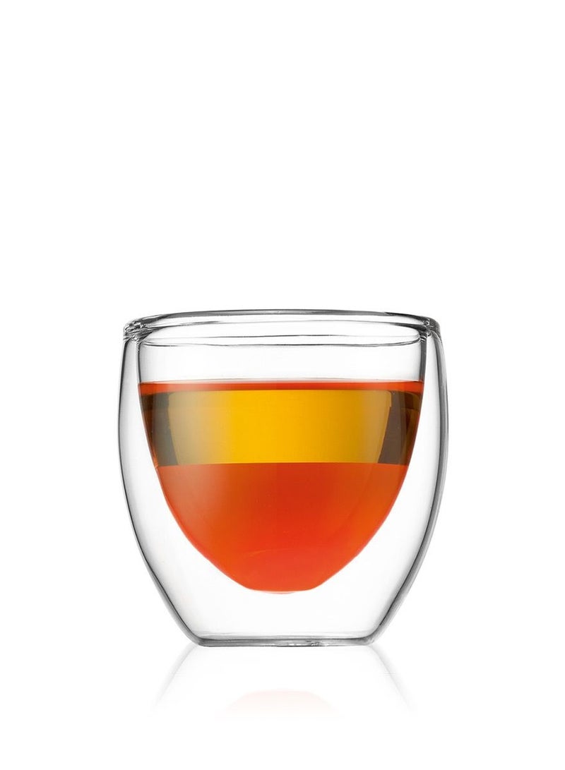 bodum Pavina Double Wall Thermo Glass - 2.5oz, 2pcs set - Image 5
