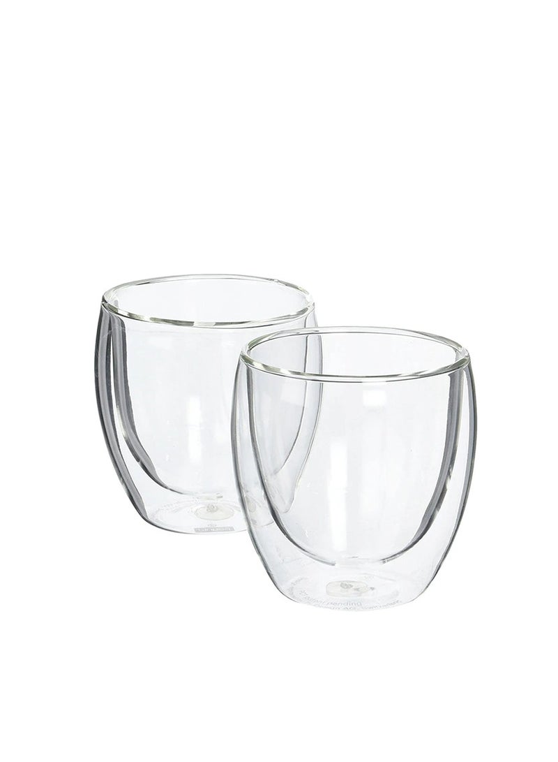 bodum Pavina Double Wall Thermo Glass - 2.5oz, 2pcs set - Image 2