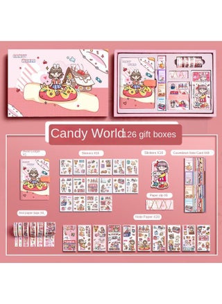 [Candy World] 126-piece Gift Box