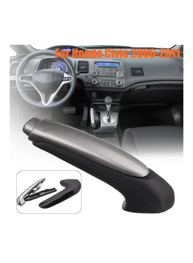Y&D Interior Parking Hand Brake Handle Lever Grip Cover For Honda Civic  - Image 3