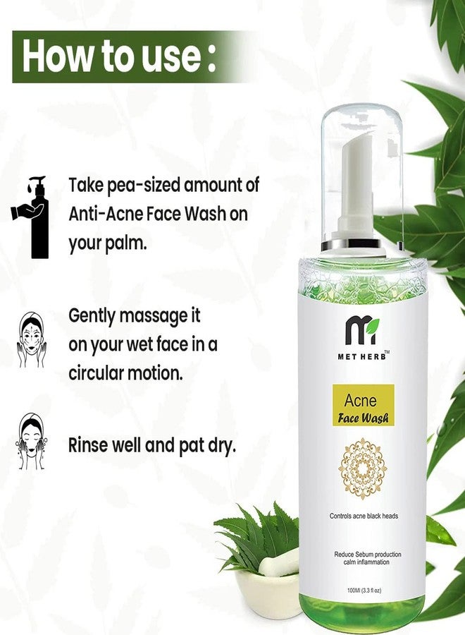 METHERB Apple Cider Shampoo -300ml & Aloe Vera Body Wash -200ml & Anti Acne Face wash-100ml-combo pack - Image 5