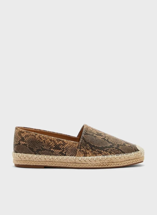 Ginger Snake Effect Espadrile