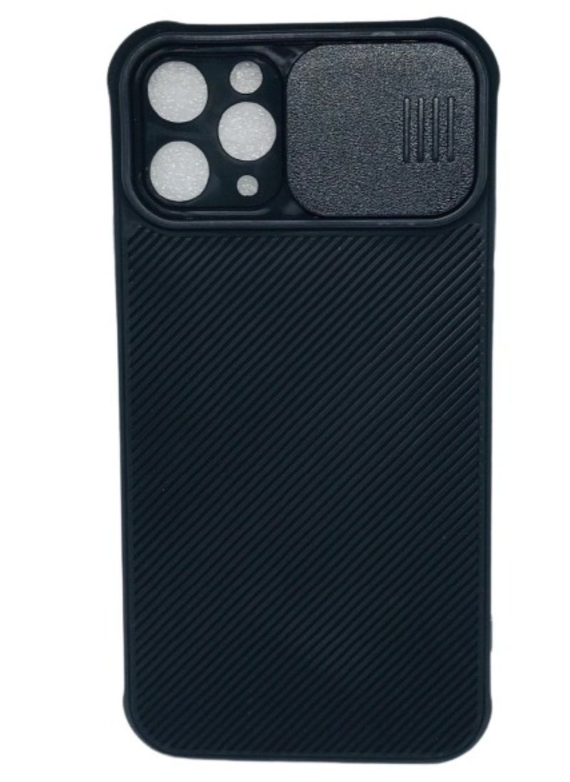 Slide Camera Cover Solid Case Compatible With iPhone  /12 Pro Case