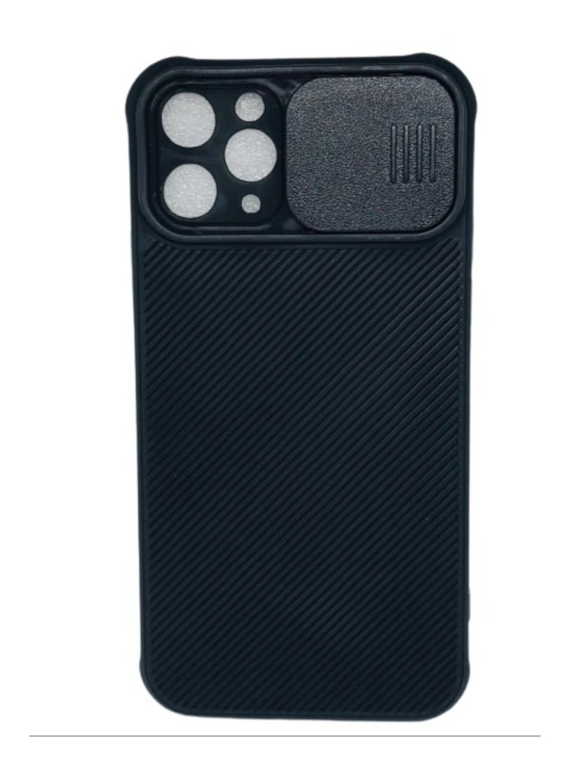 Slide Camera Cover Solid Case Compatible With iPhone  /12 Pro Case