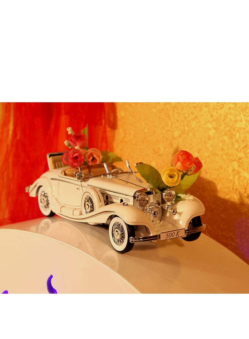 1:18 Scale Mercedes-Benz 500K Alloy Classic Car Model - Life-like Collectible Display and Gift - Image 4