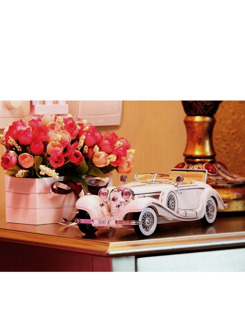 1:18 Scale Mercedes-Benz 500K Alloy Classic Car Model - Life-like Collectible Display and Gift - Image 5